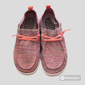 Hey Dude Women’s Wendy Halo Sunset Pink Shoes, Size 6